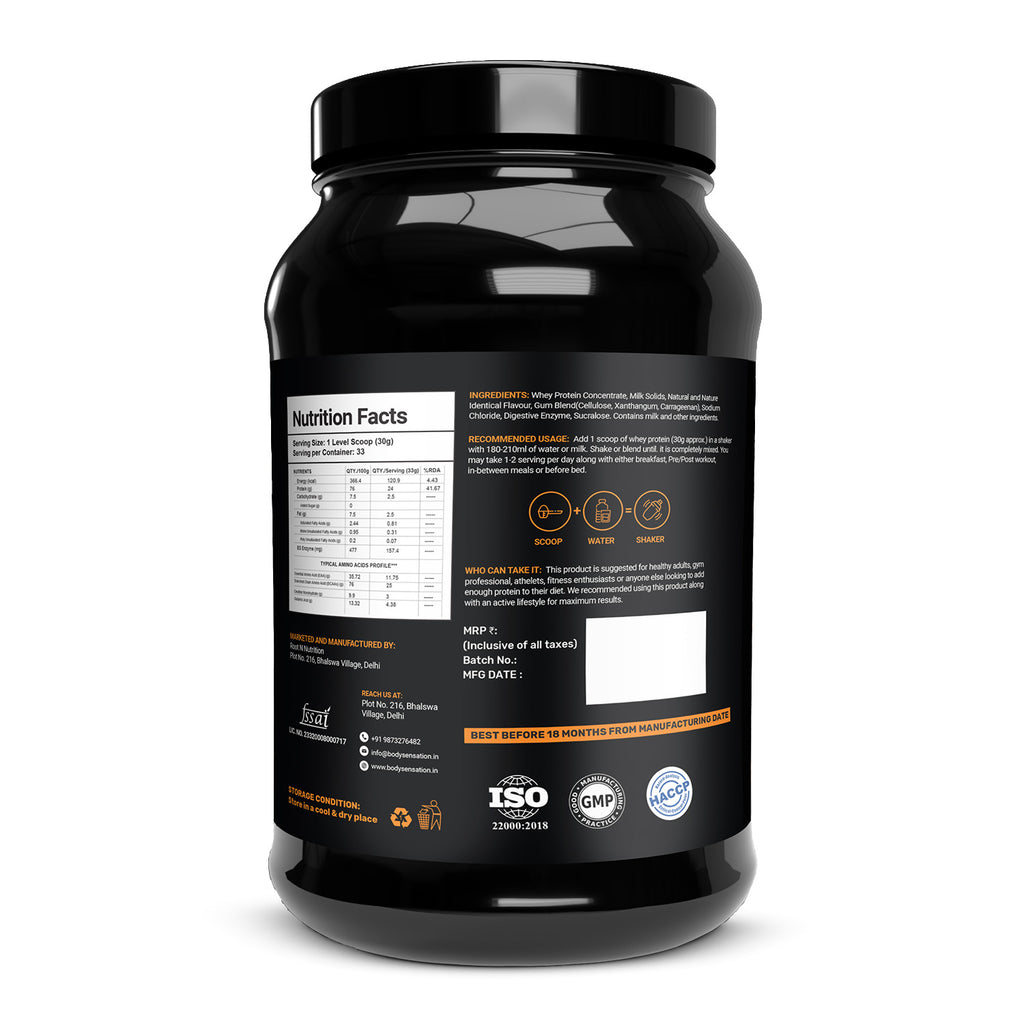 Body Sensation Whey Protein+