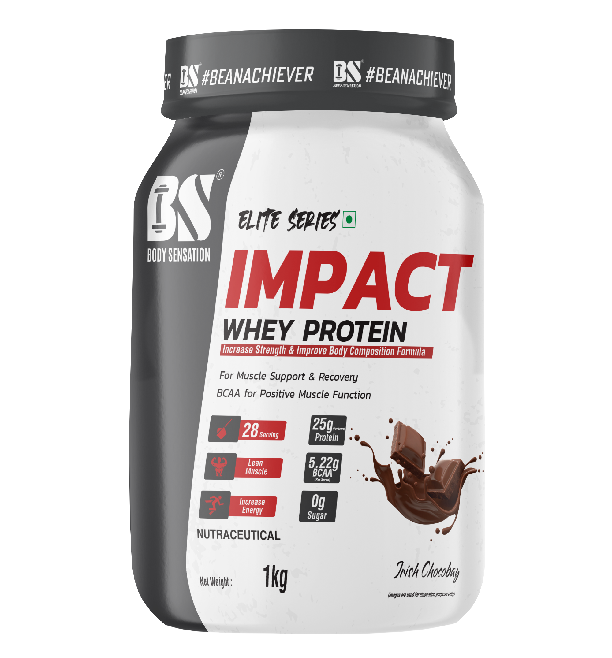 ELITE IMPACT WHEY PROTEIN 1 KG