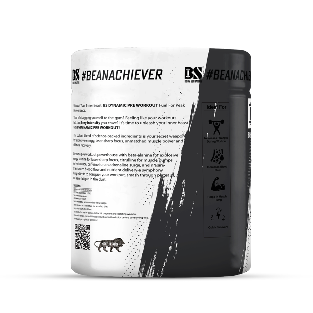 Left Elite Dynamic Pre Workout 250g