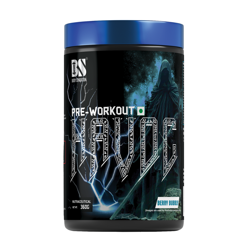 Havoc Berry Bubbly pre workout