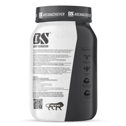 Left ELITE ISO EXTREME LOW CARBS 1 KG